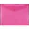 JAM Paper 9.75" x 13" Plastic Snap Closure Envelopes, 12ct.